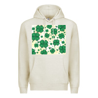 Oatmeal Heather st patrick clover Premium Hoodie - MaliasSmallBusiness