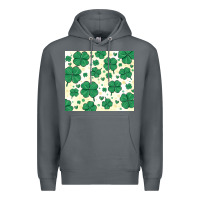 Rock st patrick clover Premium Hoodie - MaliasSmallBusiness