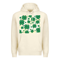 Sandshell st patrick clover Premium Hoodie - MaliasSmallBusiness