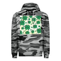 Slate Camo st patrick clover Premium Hoodie - MaliasSmallBusiness