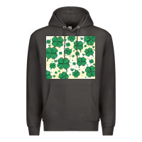 Smoke st patrick clover Premium Hoodie - MaliasSmallBusiness