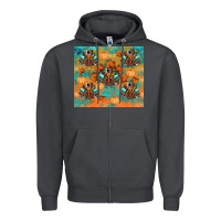 Smoke thanksgiving turkey fall Zipper Hoodie - RanaPortraitStore