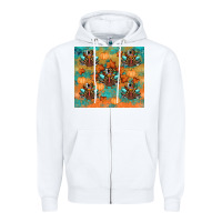 White thanksgiving turkey fall Zipper Hoodie - RanaPortraitStore