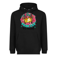 Black the princesshas arrived Heavyweight Hoodie - AdoDesignShop