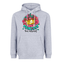 Heather Grey the princesshas arrived Heavyweight Hoodie - AdoDesignShop