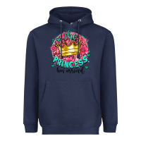 Navy the princesshas arrived Heavyweight Hoodie - AdoDesignShop