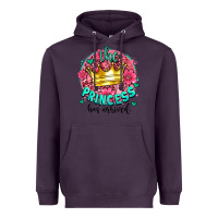 Plum the princesshas arrived Heavyweight Hoodie - AdoDesignShop