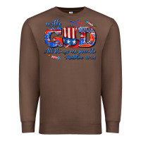 Chestnut with god all things are possible usa Premium Sweatshirt - AdoDesignShop