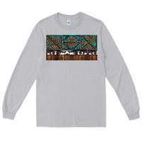 Moon Dust Rusty Sunflowers with Cowhide and Turquoise Long Sleeve Tee - RanaPortraitStore