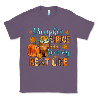 Lavender pumpkin spice and livin  my best life Classic Tee - Zillion Design Studio