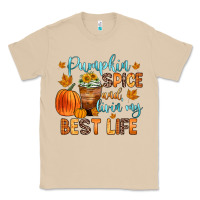 Mushroom pumpkin spice and livin  my best life Classic Tee - Zillion Design Studio
