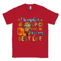 Red pumpkin spice and livin  my best life Classic Tee - Zillion Design Studio