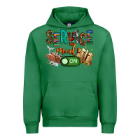 Emerald service mode on woman version Urban Hoodie - NancyCooperArtShop