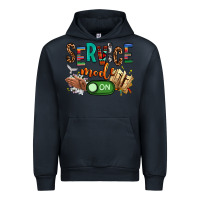Navy service mode on woman version Urban Hoodie - NancyCooperArtShop