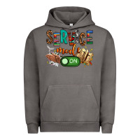Pigment Tornado service mode on woman version Urban Hoodie - NancyCooperArtShop