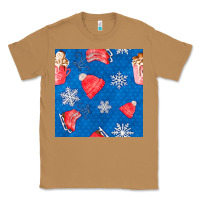 Toasted Coconut winter  snowflakes hot cocoa ice skating shoes Classic Tee - FaDigitalArtStudio