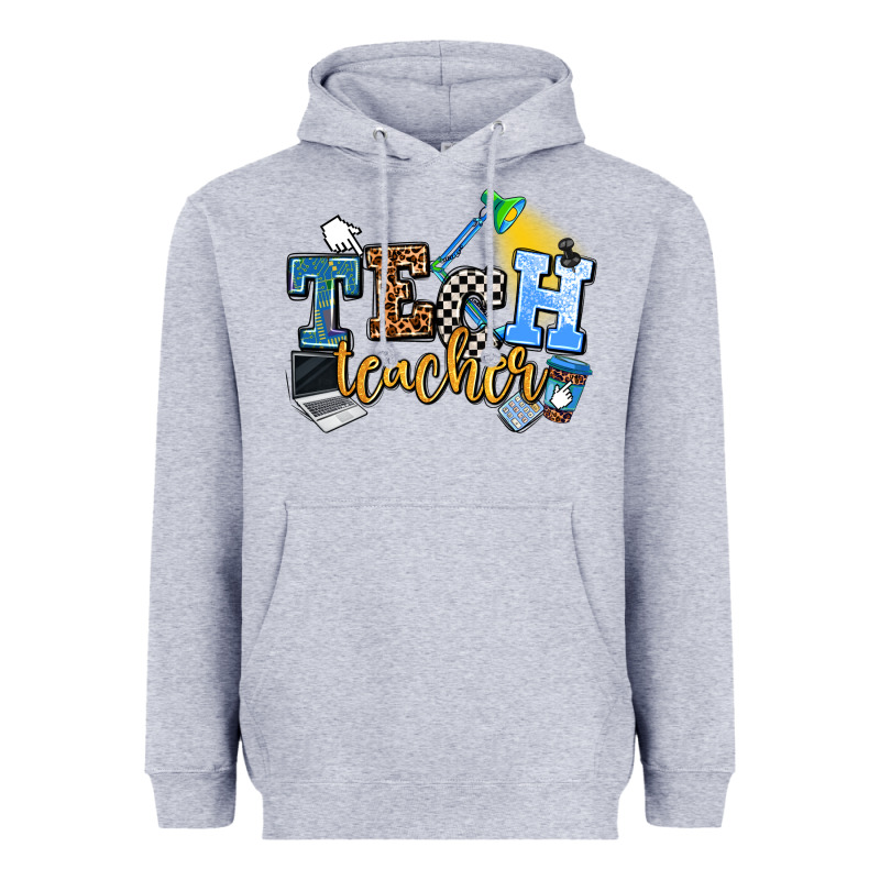 Tech Teacher Heavyweight Hoodie by AdoDesignShop | Teevron