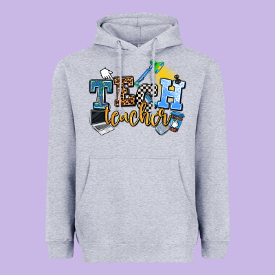 Tech Teacher Heavyweight Hoodie Designed By Adodesignshop