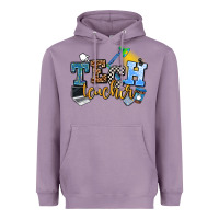 Lavender tech teacher Heavyweight Hoodie - AdoDesignShop