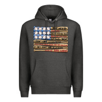 Charcoal Heather baseball ballgame Premium Hoodie - MaliasSmallBusiness