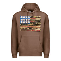 Chestnut baseball ballgame Premium Hoodie - MaliasSmallBusiness