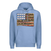 Colony Blue baseball ballgame Premium Hoodie - MaliasSmallBusiness