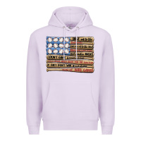 Lilac baseball ballgame Premium Hoodie - MaliasSmallBusiness