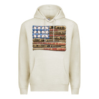 Oatmeal Heather baseball ballgame Premium Hoodie - MaliasSmallBusiness