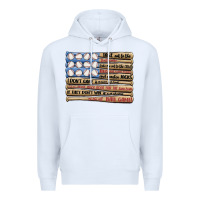 White baseball ballgame Premium Hoodie - MaliasSmallBusiness
