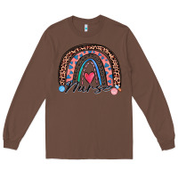 Chestnut nurse rainbow Long Sleeve Tee - Zillion Design Studio