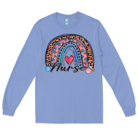 Colony Blue nurse rainbow Long Sleeve Tee - Zillion Design Studio