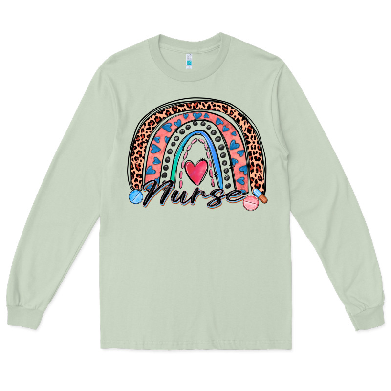 Nurse Rainbow Long Sleeve Tee by Zillion Design Studio | Teevron