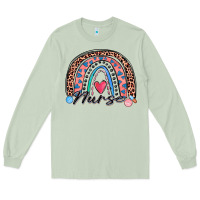 Matcha nurse rainbow Long Sleeve Tee - Zillion Design Studio