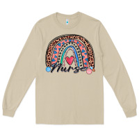 Mushroom nurse rainbow Long Sleeve Tee - Zillion Design Studio