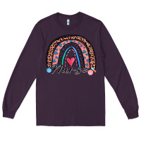 Plum nurse rainbow Long Sleeve Tee - Zillion Design Studio