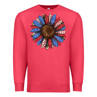 Cardinal usa flag camouflage sunflower Premium Sweatshirt - JahusDesignShop