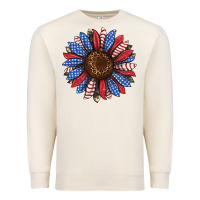Sandshell usa flag camouflage sunflower Premium Sweatshirt - JahusDesignShop