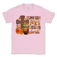 Bubblegum Pink pumpkin spice and jesus christ Classic Tee - Zillion Design Studio