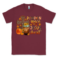 Burgundy pumpkin spice and jesus christ Classic Tee - Zillion Design Studio