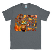 Charcoal Heather pumpkin spice and jesus christ Classic Tee - Zillion Design Studio