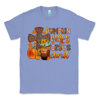 Colony Blue pumpkin spice and jesus christ Classic Tee - Zillion Design Studio