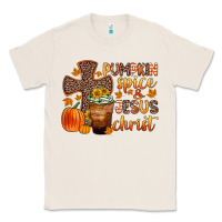 Natural pumpkin spice and jesus christ Classic Tee - Zillion Design Studio