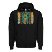 Black thanksgiving brushstrokes Zipper Hoodie - RanaPortraitStore