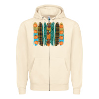 Thanksgiving Brushstrokes Zipper Hoodie | Teevron