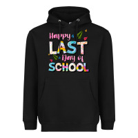 Black happy last day of school Heavyweight Hoodie - JahusDesignShop