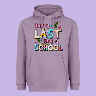 Happy Last Day Of School Heavyweight Hoodie Designed By Jahusdesignshop