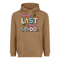 Toasted Coconut happy last day of school Heavyweight Hoodie - JahusDesignShop