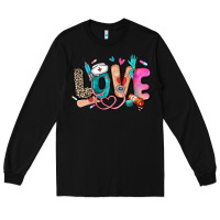 Black love nurse Long Sleeve Tee - Zillion Design Studio