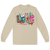 Mushroom love nurse Long Sleeve Tee - Zillion Design Studio