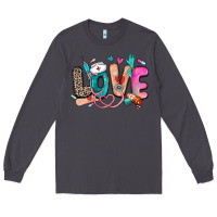 Smoke love nurse Long Sleeve Tee - Zillion Design Studio
